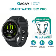Đồng hồ thông minh Smart Watch S52 Pro nghe gọi lướt web, chăm sóc sức khỏe