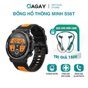 Đồng hồ thông minh S56T, đồng hồ kết nối bluetooth, nghe gọi, chống nước