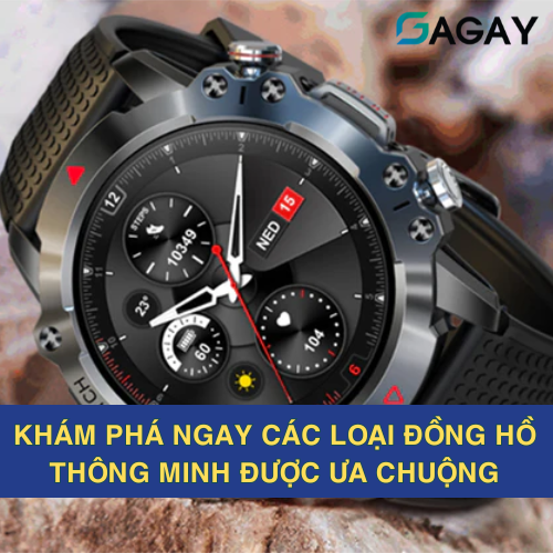 Khám phá ngay các loại đồng hồ thông minh được ưa chuộng