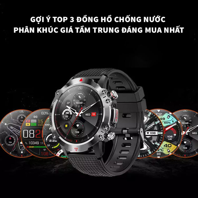 Gợi ý top 3 đồng hồ chống nước phân khúc giá tầm trung đáng mua nhất