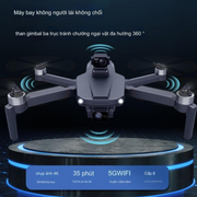 Flycam M318 động cơ không chổi than, chụp ảnh trên không độ phân giải cao chuyên nghiệp GPS tự động trở về nhà