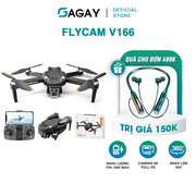 Flycam V166 Fycam Giá Rẻ Động Cơ Không Chổi Than Camera Kép Cảm Biến Va Chạm