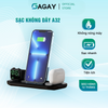 Sạc không dây A32 sạc nhanh chóng, không nóng máy, đế sạc không dây 3 trong 1 đa chức năng