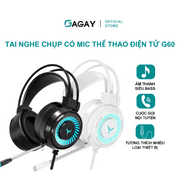 Tai nghe chụp có mic thể thao điện tử G60