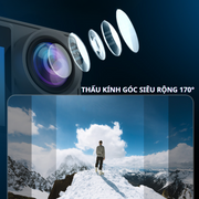 Camera hành động 4K S60TR, hình ảnh sắc nét, chức năng đa dạng, máy ảnh mini cảm biến chất lượng cao