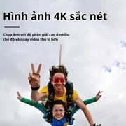 Camera hành động 4K S60TR, hình ảnh sắc nét, chức năng đa dạng, máy ảnh mini cảm biến chất lượng cao