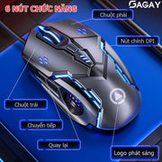 Chuột Máy Tính Chuột Gaming G5 LED 7 Màu Đẹp