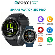 Đồng hồ thông minh Smart Watch S52 Pro nghe gọi lướt web, chăm sóc sức khỏe