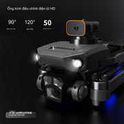 Flycam Giá Rẻ P8 Pro động cơ không chổi than, camera HD, thời lượng pin lớn