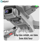 Flycam máy bay điều khiển từ xa EL900 - định vị GPS, chát lượng hình ảnh 4K