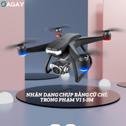 Flycam máy bay không người lái F11 pro định vị GPS, camera kép 6K