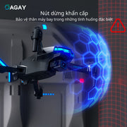 Flycam mini X6 pro, máy bay không người lái hình ảnh 4K