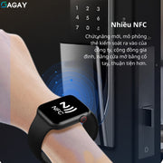 Đồng hồ thể thao thông minh W59, đồng hồ có kết nối bluetooth màn hình lớn