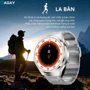Đồng hồ thông minh Z78, đồng hồ có kết nối bluetooth cảm ứng nhanh