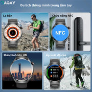 Đồng hồ thông minh Z78, đồng hồ có kết nối bluetooth cảm ứng nhanh