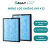Màng lọc không khí, màng lọc thay thế cho Máy lọc không khí K12, lọc bụi mịn PM2.5, khử mùi, khử khuẩn