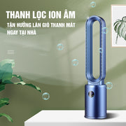 Quạt Không Cánh tích hợp máy lọc không khí Biaowang