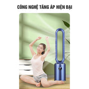 Quạt Không Cánh tích hợp máy lọc không khí Biaowang