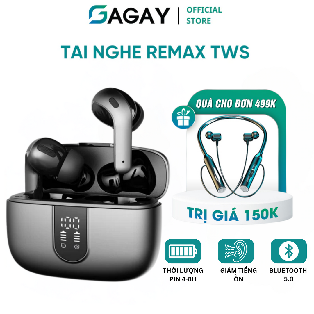 Tai nghe bluetooth REMAX TWS, tai nghe không dây