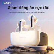 Tai nghe không dây ANC, tai nghe bluetooth với công nghệ chống ồn AIR-Feel