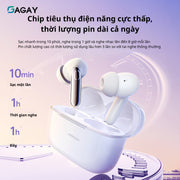 Tai nghe không dây ANC, tai nghe bluetooth với công nghệ chống ồn AIR-Feel