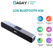 Loa bluetooth 5.0 A36 thời lượng pin dài, âm thanh chất lượng rạp chiếu phim