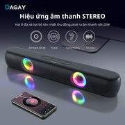 Loa bluetooth B320 trang bị bluetooth 5.0 âm thanh STEREO